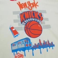 Mitchell & Ness T-Shirts & Tops-M&N X Tats Cru City Tee New York Knicks