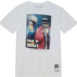 Mitchell & Ness T-Shirts & Tops-M&N X 50Th Aohh Ice T And Donald D Tee