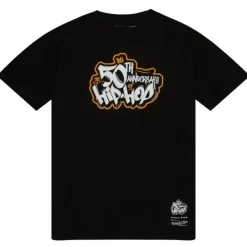 Mitchell & Ness T-Shirts & Tops-M&N X 50Th Aohh Logo Tee