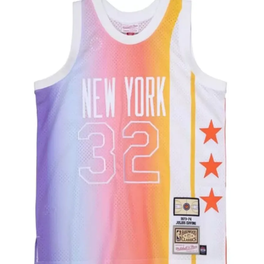 Mitchell & Ness Nba Swingman-M&N X Uninterrupted Jersey New York Nets Julius Erving