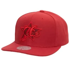 Mitchell & Ness Snapback-Monochromatic Snapback Hwc Philadelphia 76Ers