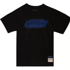 Mitchell & Ness T-Shirts & Tops-Monochrome Ss Tee Dallas Mavericks
