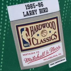 Mitchell & Ness Nba Swingman-Monochrome Swingman Larry Bird Boston Celtics 1985-86 Jersey
