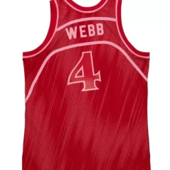 Mitchell & Ness Nba Swingman-Monochrome Swingman Spud Webb Atlanta Hawks 1986-87 Jersey