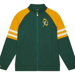 Mitchell & Ness Jackets & Outerwear-Mvp 2.0 Track Jacket Green Bay Packers