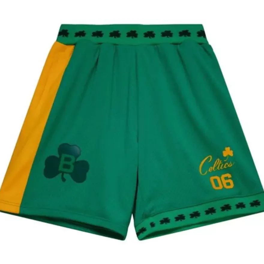 Mitchell & Ness Shorts-My Towns Bodega Shorts Boston Celtics