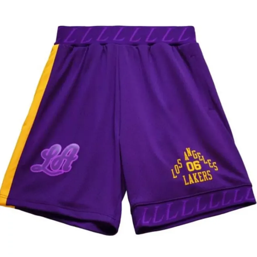 Mitchell & Ness Shorts-My Towns Bodega Shorts Los Angeles Lakers