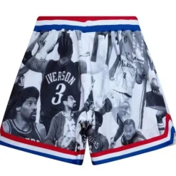 Mitchell & Ness Shorts-My Towns Lapstone Fashion Shorts Philadelphia 76Ers