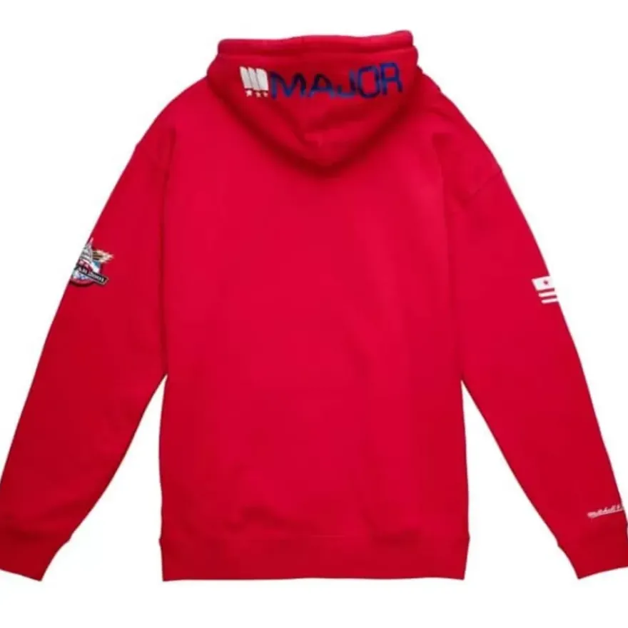 Mitchell & Ness Hoodies & Sweatshirts-My Towns Major Hoodie Washington Wizards