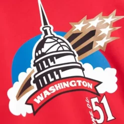 Mitchell & Ness Hoodies & Sweatshirts-My Towns Major Hoodie Washington Wizards