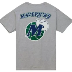 Mitchell & Ness T-Shirts & Tops-My Towns Politics Wordmark Ss Tee Dallas Mavericks