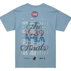 Mitchell & Ness T-Shirts & Tops-My Towns Two|18 Graphic Ss Tee Detroit Pistons