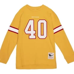 Mitchell & Ness T-Shirts & Tops-Name & Number Long Sleeve Tee Tampa Bay Buccaneers 2002 Mike Alstott
