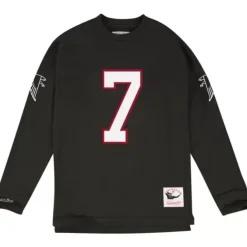 Mitchell & Ness T-Shirts & Tops-Name & Number Longsleeve Atlanta Falcons Michael Vick