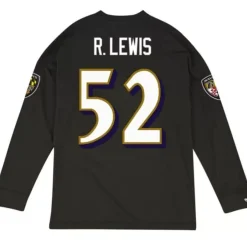 Mitchell & Ness T-Shirts & Tops-Name & Number Longsleeve Baltimore Ravens 2004 Ray Lewis