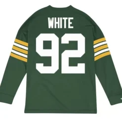 Mitchell & Ness T-Shirts & Tops-Name & Number Longsleeve Green Bay Packers Reggie White