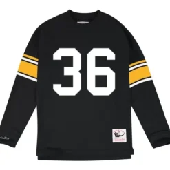 Mitchell & Ness T-Shirts & Tops-Name & Number Longsleeve Pittsburgh Steelers Jerome Bettis