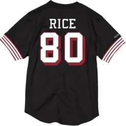 Mitchell & Ness T-Shirts & Tops-Name & Number Mesh Crew Neck San Francisco 49Ers Jerry Rice