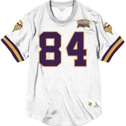 Mitchell & Ness T-Shirts & Tops-Name & Number Mesh Crew Neck Minnesota Vikings Randy Moss