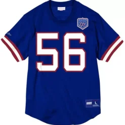 Mitchell & Ness T-Shirts & Tops-Name & Number Mesh Crewneck New York Giants Lawrence Taylor