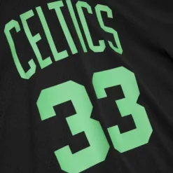 Mitchell & Ness T-Shirts & Tops-Name & Number Mesh Ss Hoodie Boston Celtics 1986 Larry Bird