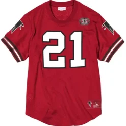 Mitchell & Ness T-Shirts & Tops-Name & Number Mesh Top Atlanta Falcons 1990 Deion Sanders