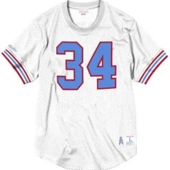 Mitchell & Ness T-Shirts & Tops-Name & Number Mesh Top Houston Oilers 1979 Earl Campbell