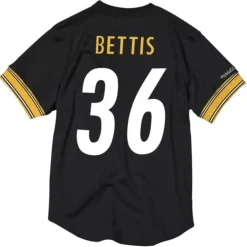 Mitchell & Ness T-Shirts & Tops-Name & Number Mesh Top Pittsburgh Steelers 2005 Jerome Bettis