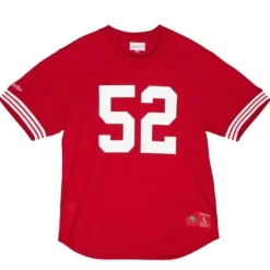 Mitchell & Ness T-Shirts & Tops-Name & Number Mesh Top San Francisco 49Ers 2007 Patrick Willis