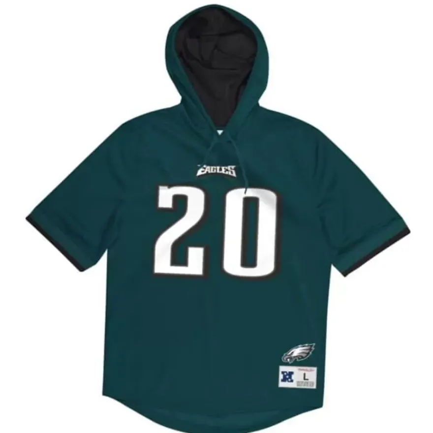 Mitchell & Ness Hoodies & Sweatshirts-Name & Number Ss Hoodie Philadelphia Eagles 2003 Brian Dawkins