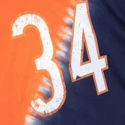 Mitchell & Ness T-Shirts & Tops-Name & Number Ss Tie Dye Top Chicago Bears Walter Payton