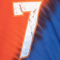 Mitchell & Ness T-Shirts & Tops-Name & Number Ss Tie Dye Top Denver Broncos John Elway