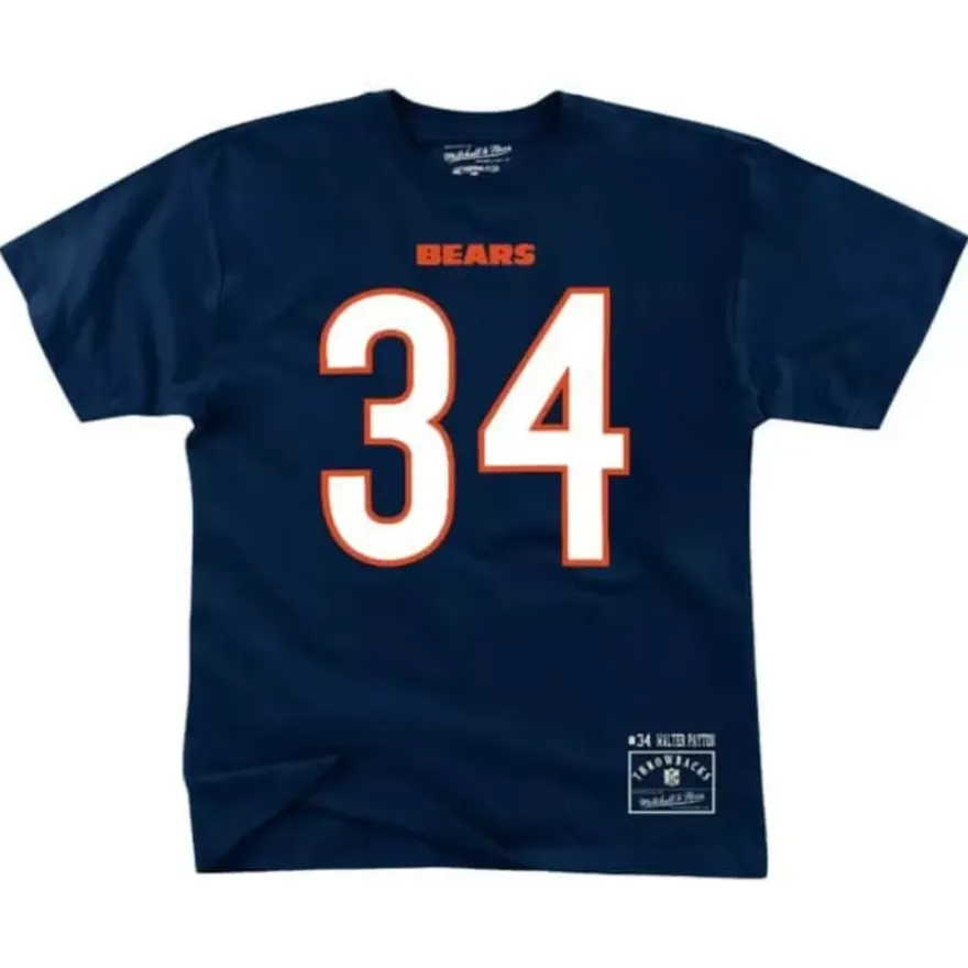 Mitchell & Ness T-Shirts & Tops-Name & Number Tee Chicago Bears Walter Payton