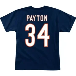 Mitchell & Ness T-Shirts & Tops-Name & Number Tee Chicago Bears Walter Payton
