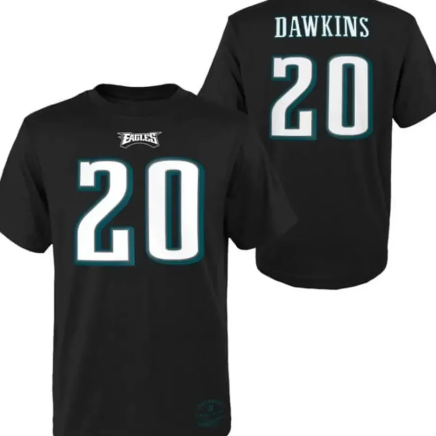 Mitchell & Ness Infant & Toddler-Name & Number Tee Philadelphia Eagles Brian Dawkins