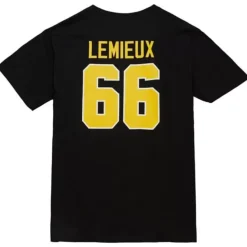 Mitchell & Ness T-Shirts & Tops-Name & Number Tee Pittsburgh Penguins Mario Lemieux