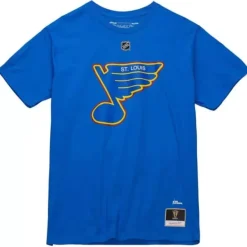 Mitchell & Ness T-Shirts & Tops-Name & Number Tee St. Louis Blues Brett Hull