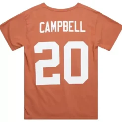 Mitchell & Ness T-Shirts & Tops-Name & Number Tee University Of Texas At Austin 1977 Earl Campbell