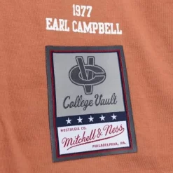 Mitchell & Ness T-Shirts & Tops-Name & Number Tee University Of Texas At Austin 1977 Earl Campbell