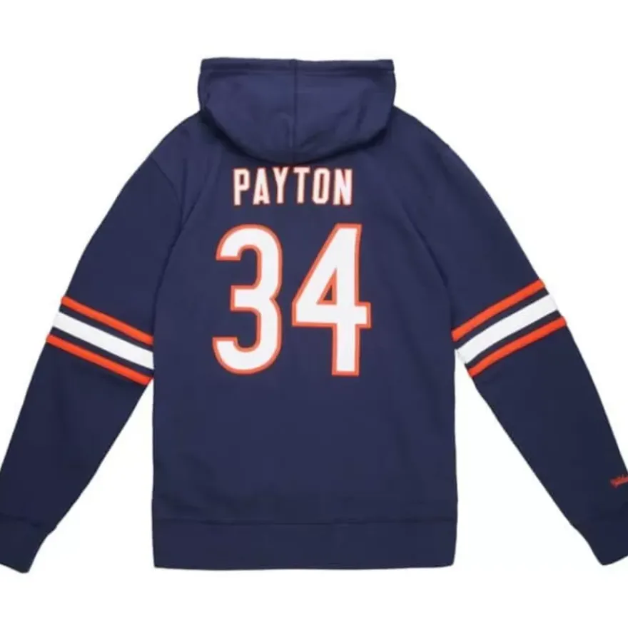Mitchell & Ness Hoodies & Sweatshirts-Name And Number Fleece Hoodie Chicago Bears 1983 Walter Payton