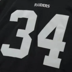 Mitchell & Ness Hoodies & Sweatshirts-Name And Number Fleece Hoodie Los Angeles Raiders 1988 Bo Jackson