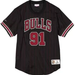 Mitchell & Ness T-Shirts & Tops-Name And Number Mesh Top Chicago Bulls 1996-97 Dennis Rodman