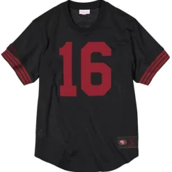 Mitchell & Ness T-Shirts & Tops-Name And Number Mesh Top San Francisco 49Ers 1990 Joe Montana