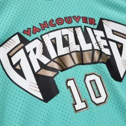 Mitchell & Ness T-Shirts & Tops-Name And Number Mesh Top Vancouver Grizzlies 1998-99 Mike Bibby