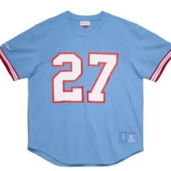 Mitchell & Ness T-Shirts & Tops-Name And Number Mesh Top Houston Oilers 1997 Eddie George