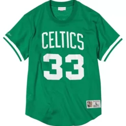 Mitchell & Ness T-Shirts & Tops-Name And Number Mesh Top Boston Celtics 1986-87 Larry Bird