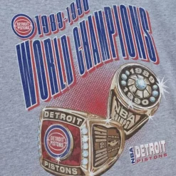 Mitchell & Ness T-Shirts & Tops-Nba 90'S Rings Tee Pistons