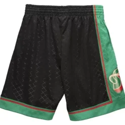 Mitchell & Ness Nba Swingman-Neapolitan Swingman Seattle Supersonics 1995-96 Shorts
