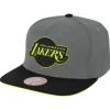 Mitchell & Ness Snapback-Neon Lights Snapback Los Angeles Lakers