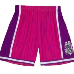 Mitchell & Ness Shorts-Neon Swingman Milwaukee Bucks 2000-01 Shorts